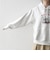 【SHIPS any別注】THE KNiTS:〈洗濯機可能〉ロゴ プリント フーディー 26AW