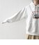 【SHIPS any別注】THE KNiTS:〈洗濯機可能〉ロゴ プリント フーディー 26AW