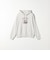 【SHIPS any別注】THE KNiTS:〈洗濯機可能〉ロゴ プリント フーディー 26AW