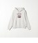 【SHIPS any別注】THE KNiTS:〈洗濯機可能〉ロゴ プリント フーディー 26AW