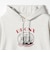 【SHIPS any別注】THE KNiTS:〈洗濯機可能〉ロゴ プリント フーディー 26AW