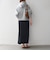 【SHIPS any別注】THE KNiTS:〈洗濯機可能〉ロゴ プリント フーディー 26AW