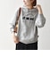 【SHIPS any別注】THE KNiTS:〈洗濯機可能〉ロゴ プリント フーディー 26AW