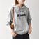 【SHIPS any別注】THE KNiTS:〈洗濯機可能〉ロゴ プリント フーディー 26AW