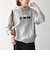 【SHIPS any別注】THE KNiTS:〈洗濯機可能〉ロゴ プリント フーディー 26AW