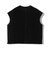 SHIPS Primary Navy Label:ラミー ピンタック フレンチスリーブ ブラウス