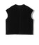 SHIPS Primary Navy Label:ラミー ピンタック フレンチスリーブ ブラウス