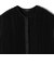 SHIPS Primary Navy Label:ラミー ピンタック フレンチスリーブ ブラウス