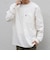 【WEB限定】〈洗濯機可能〉リラックス ナイロンポケット クルーネック Tシャツ(ロンT)◇