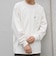 【WEB限定】〈洗濯機可能〉リラックス ナイロンポケット クルーネック Tシャツ(ロンT)◇