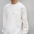 【WEB限定】〈洗濯機可能〉リラックス ナイロンポケット クルーネック Tシャツ(ロンT)◇