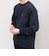 【WEB限定】〈洗濯機可能〉リラックス ナイロンポケット クルーネック Tシャツ(ロンT)◇