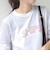 【WEB限定】 SHIPS ラウンド プリント ロゴ ロングスリーブ TEE