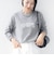 【WEB限定】 SHIPS ラウンド プリント ロゴ ロングスリーブ TEE