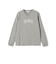 【WEB限定】 SHIPS ラウンド プリント ロゴ ロングスリーブ TEE