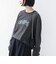 【WEB限定】 SHIPS ラウンド プリント ロゴ ロングスリーブ TEE