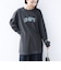 【WEB限定】 SHIPS ラウンド プリント ロゴ ロングスリーブ TEE