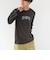 【WEB限定】 SHIPS ラウンド プリント ロゴ ロングスリーブ TEE