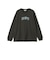 【WEB限定】 SHIPS ラウンド プリント ロゴ ロングスリーブ TEE