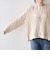 〈手洗い可能〉スラブ メッシュ ボート ネック ニット◇