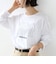 メルティ コットン ロゴ ロング スリーブ TEE