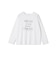 メルティ コットン ロゴ ロング スリーブ TEE