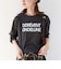 メルティ コットン ロゴ ロング スリーブ TEE