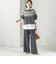 杢 フォックス カシミヤ ジャカード 半袖 プルオーバー