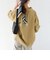 〈手洗い可能〉近江晒 サイド スリット スキッパー シャツ