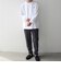 【SHIPS any別注】LACOSTE: ワンポイント ピケ クルーネック Tシャツ 26AW (ロンT)◇