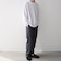 【SHIPS any別注】LACOSTE: ワンポイント ピケ クルーネック Tシャツ 26AW (ロンT)◇
