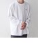 【SHIPS any別注】LACOSTE: ワンポイント ピケ クルーネック Tシャツ 26AW (ロンT)◇