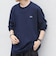 【SHIPS any別注】LACOSTE: ワンポイント ピケ クルーネック Tシャツ 26AW (ロンT)◇