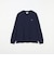 【SHIPS any別注】LACOSTE: ワンポイント ピケ クルーネック Tシャツ 26AW (ロンT)◇