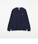 【SHIPS any別注】LACOSTE: ワンポイント ピケ クルーネック Tシャツ 26AW (ロンT)◇