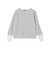 【WEB限定】〈手洗い可能〉レース 切替スリーブ ボーダー カットソー◇