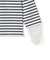 【WEB限定】〈手洗い可能〉レース 切替スリーブ ボーダー カットソー◇
