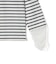 【WEB限定】〈手洗い可能〉レース 切替スリーブ ボーダー カットソー◇