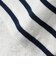 【WEB限定】〈手洗い可能〉レース 切替スリーブ ボーダー カットソー◇