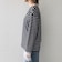 【WEB限定】〈手洗い可能〉レース 切替スリーブ ボーダー カットソー◇