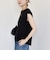 〈手洗い可能〉チュール コンビ フレンチ プルオーバー
