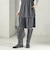 〈手洗い可能〉タック ギャザー ハーフ パンツ