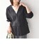 SHIPS Colors:〈手洗い可能〉シアー スラブ シャツ ブルゾン◇