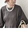 【WEB限定】パールモチーフ 3連 ショート ネックレス◇