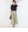 【WEB限定】パールモチーフ 3連 ショート ネックレス◇