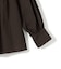 〈手洗い可能〉カット ジャカード ウエスト 切替 オープン ブラウス