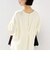 【WEB限定】〈手洗い可能〉裾 ツイスト デザイン ポンチ ロング スリーブ プルオーバー