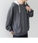 【SHIPS any別注】RUSSELL ATHLETIC: ワンポイント ロゴ 裏起毛 プルオーバー パーカー◇