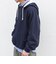 【SHIPS any別注】RUSSELL ATHLETIC: ワンポイント ロゴ 裏起毛 プルオーバー パーカー◇
