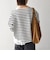 〈洗濯機可能〉レース ヘム アシンメトリー ロングスリーブ TEE